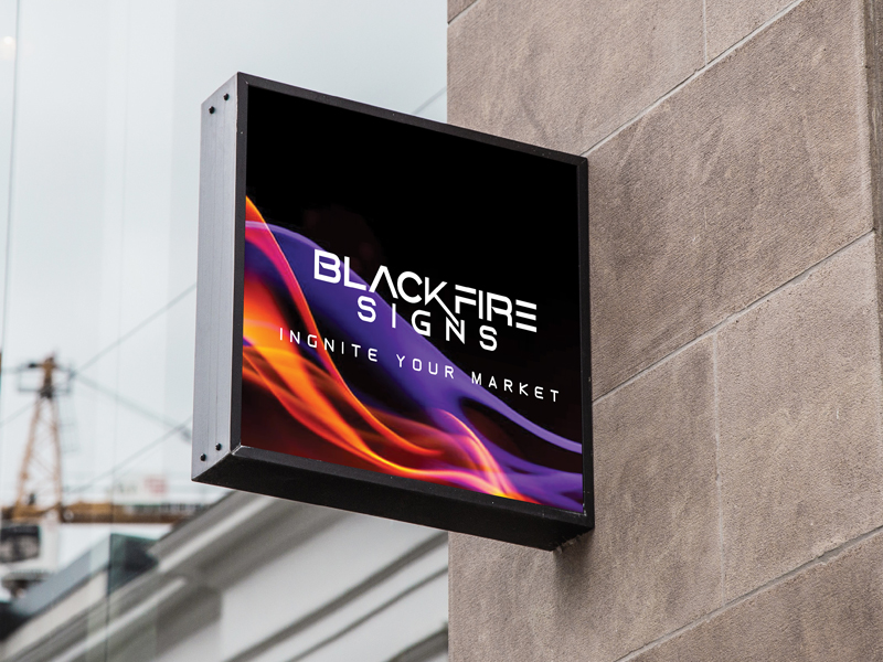 Outdoor Business Signs - BlackFire Signs